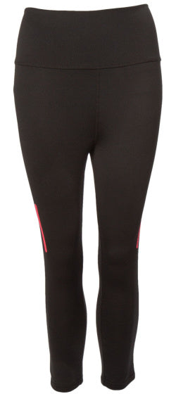 Rucanor Danila capri hardloopbroek dames zwart maat L