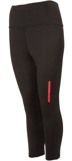 Rucanor Danila capri hardloopbroek dames zwart maat XL