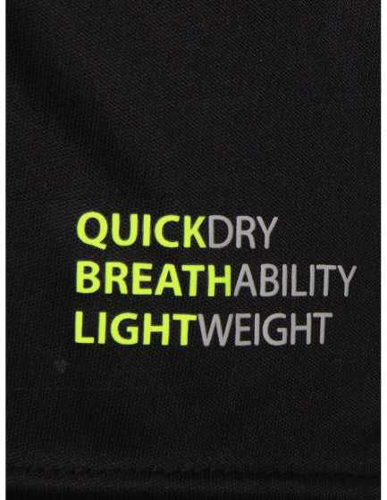 Rucanor Dave sportshirt heren zwart maat L