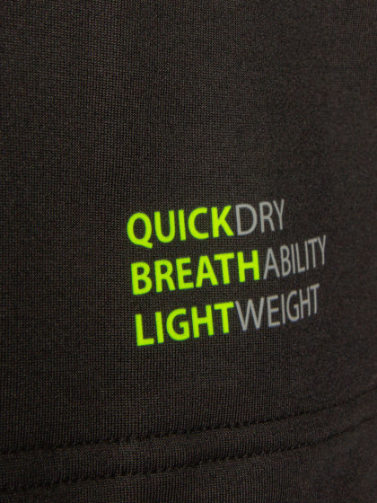 Rucanor Doug II sportshirt heren zwart maat S