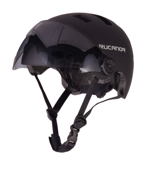 Rucanor Urban Sprint Fietshelm Verstelbaar Zwart Maat 55-58 cm (M)