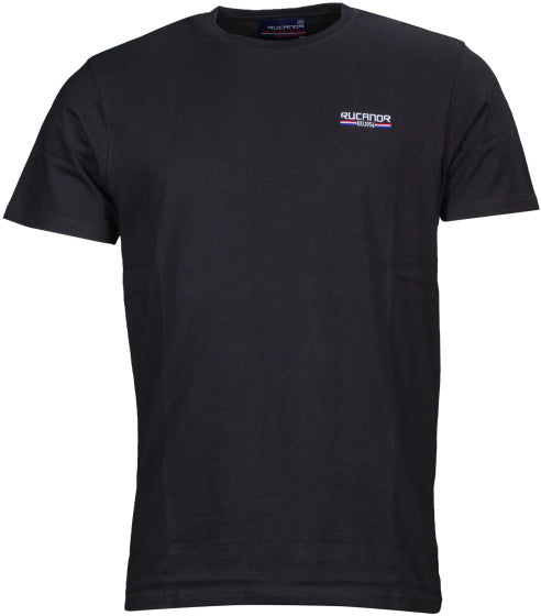 Rucanor Raffi basic shirt ronde hals heren zwart maat XL