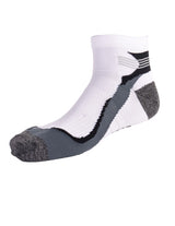 Rucanor Hardloopsokken kort 2-pack wit grijs maat 39-42