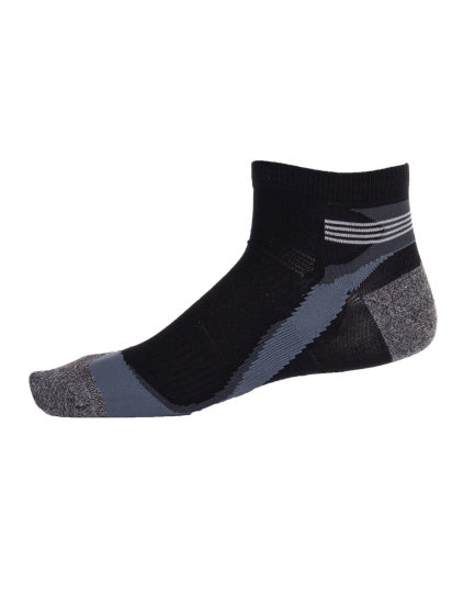 Rucanor Hardloopsokken kort 2-pack zwart maat 35-38
