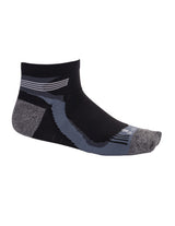 Rucanor Hardloopsokken kort 2-pack zwart maat 35-38