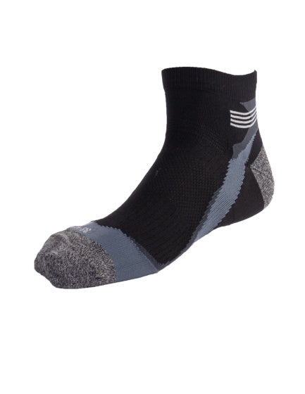 Rucanor Hardloopsokken kort 2-pack zwart maat 39-42