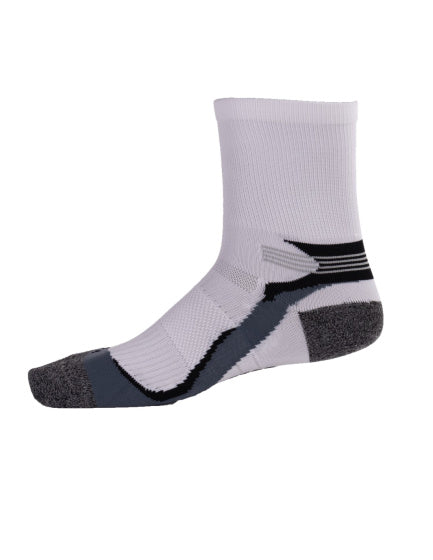 Rucanor Hardloopsokken lang 2-pack wit grijs maat 43-46