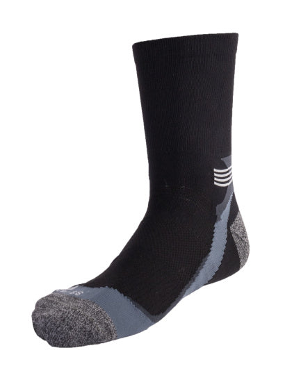 Rucanor Hardloopsokken lang 2-pack zwart maat 39-42