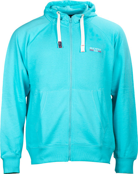 Rucanor Sky sweatvest hooded unbrushed heren aqua maat XL
