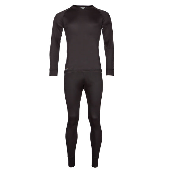 Rucanor Thermosuit Montana II heren polyester zwart 2-delig mt L