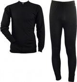 Rucanor Thermosuit Montana II heren polyester zwart 2-delig mt L