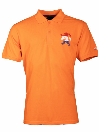 Rucanor Voetbalpolo T-Shirt Korte Mouw Heren Oranje maat XXL