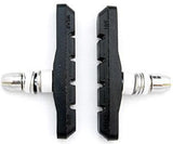 remblokken V-brake 72 x 12,5 mm zwart 2 stuks