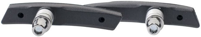 remblokken V-brake 80 x 13 mm zwart grijs 2 stuks