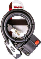 Simson Kabelslot Regular XL - 10x150cm - Zwart - Geen ART - Fiets
