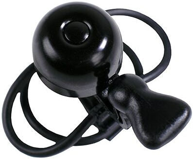 fietsbel Micro 23 mm koper zwart