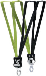 snelbinder 4-binder 61 cm zwart groen