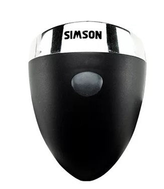 Simson koplamp luxurious classic 30lux zwart