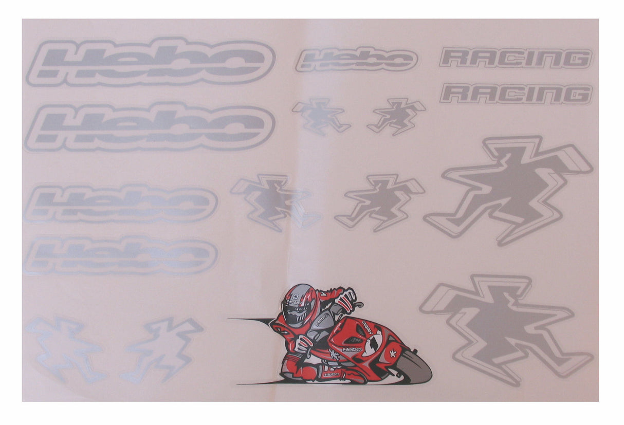 Hebo stickerset moto hm1231
