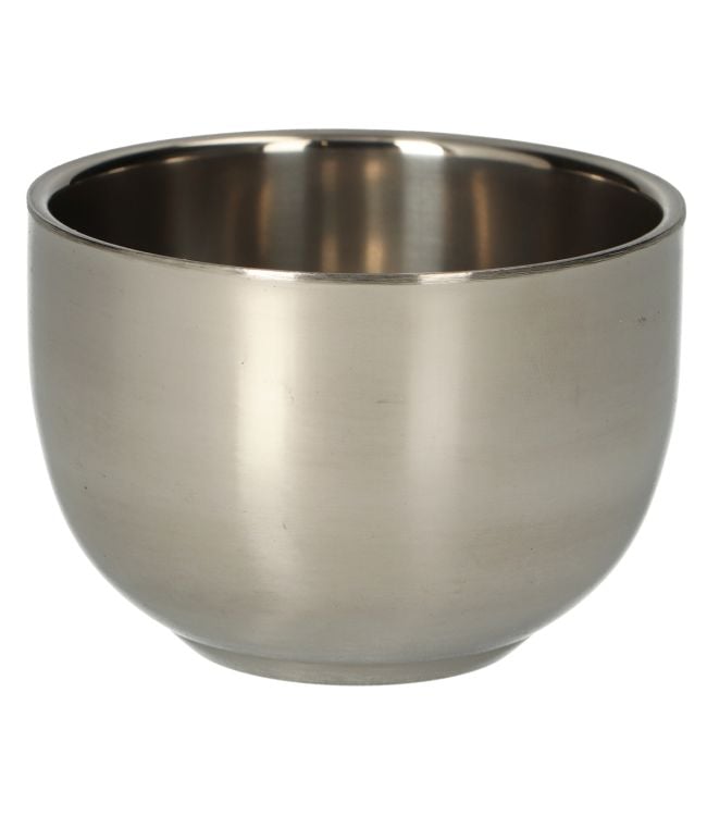 Voorkappers scheerbowl zilver