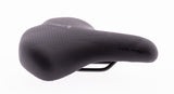 Selle bassano selle bassano zadel volare suprema xxl zwart met elastomeer