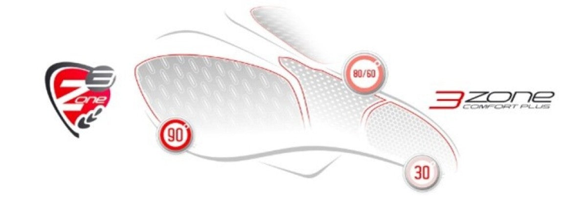 Zadel Selle Bassano Volare XL - bruin