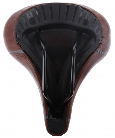 Zadel Selle Bassano Volare XL - bruin