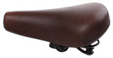 Selle comfort Comfort zadel City Foam bruin. Vacuum gesealed, inclusief strop (werkplaatsverpakking).