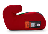 Seven polska cars booster zitverhoger 15-36 kg zwart rood