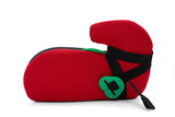 Seven polska cars booster zitverhoger 15-36 kg zwart rood