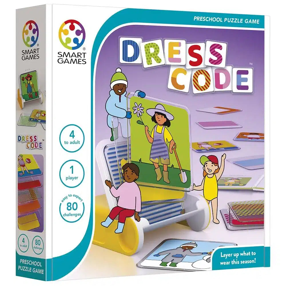 Smart games dress code preschool puzzel spel