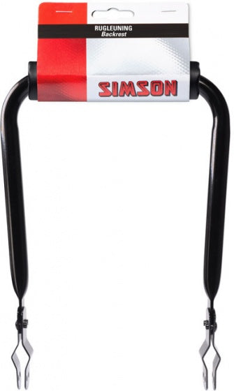 rugleuning met rugkussen 27 cm zwart