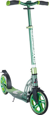 Six degrees 2-wiel Step Opvouwbaar Voetrem Lichtgroen Wit