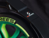 Six degrees 2-wiel Step Opvouwbaar Voetrem Lichtgroen Wit