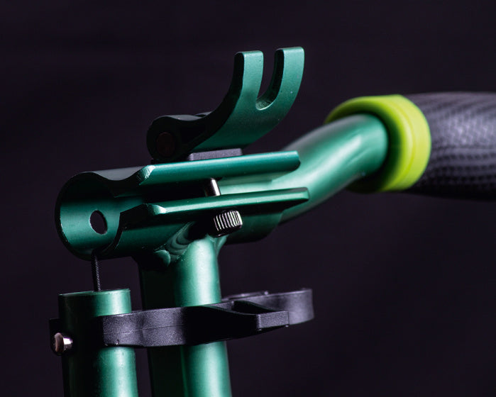 Six degrees 2-wiel Step Opvouwbaar Voetrem Lichtgroen Wit