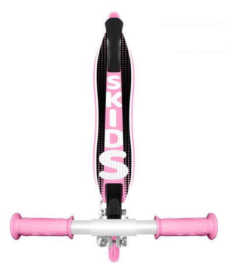 Skids control Vouwstep voetrem junior roze zwart