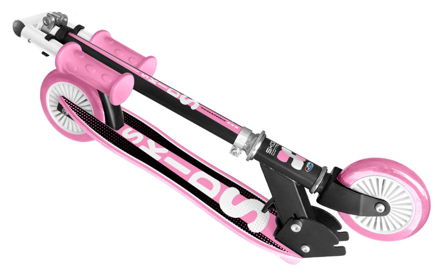Skids control Vouwstep voetrem junior roze zwart