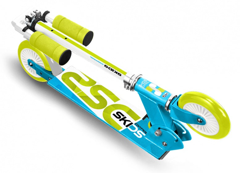 Skids control Vouwstep voetrem junior lichtblauw