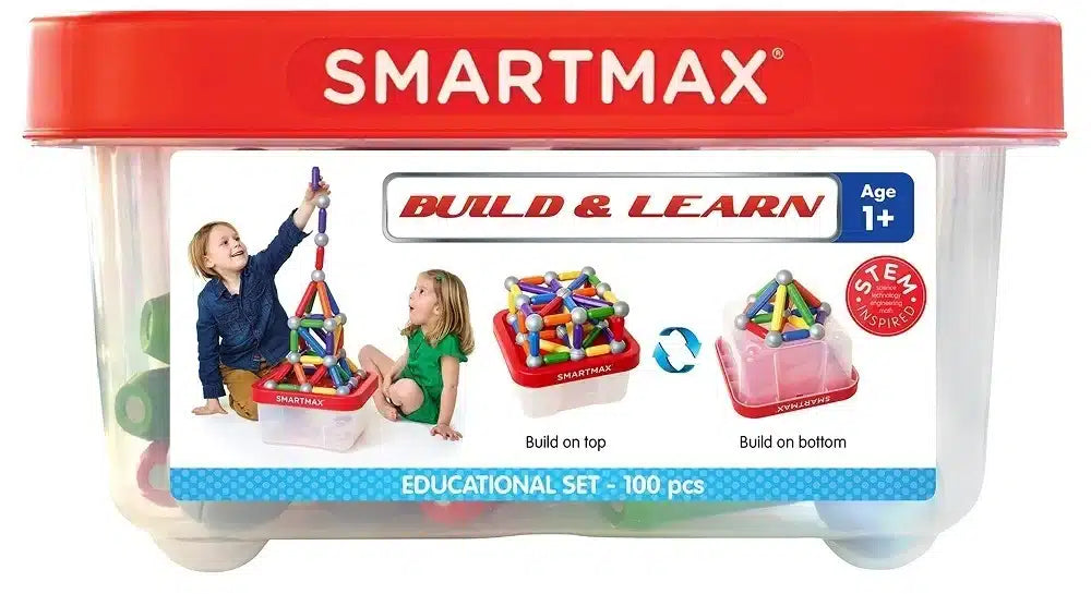 Smart max build en learn box met 100 onderdelen