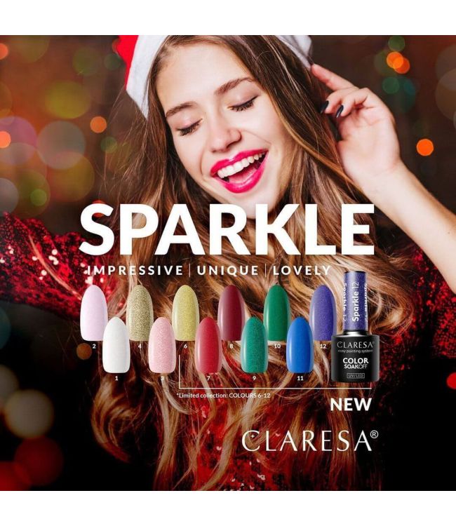 Claresa uv led gellak 5ml sparkle 6