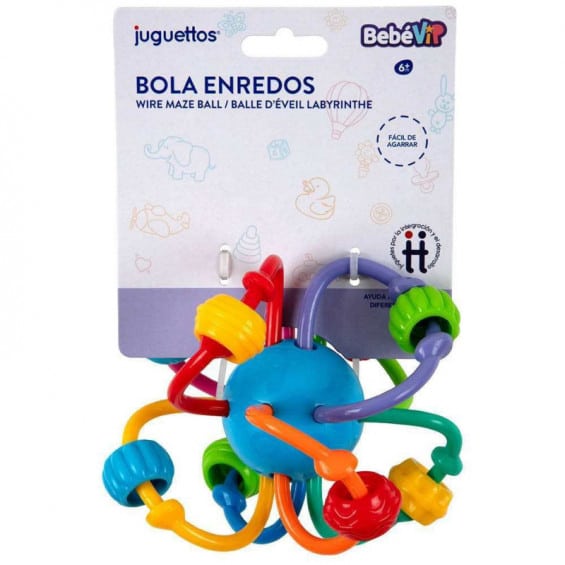 Playgo speel bal spiralen met speeltjes.