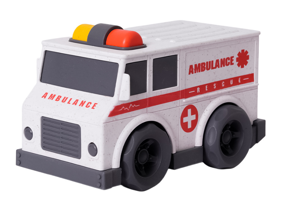 Bio Toys bioplastic ambulancewagen (15cm)