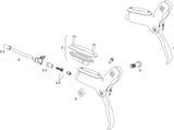 Sram schijfrem level disc brake level fr. 950mm black