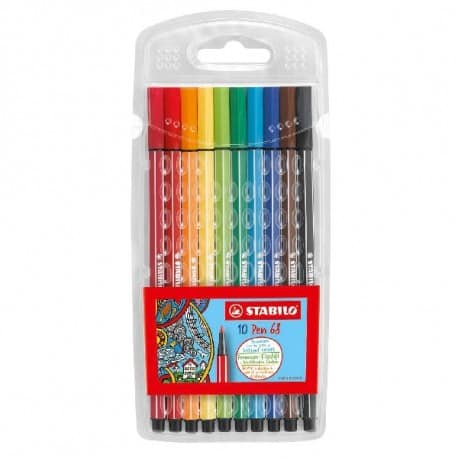Stabilo stiften 10 stuks pen 68
