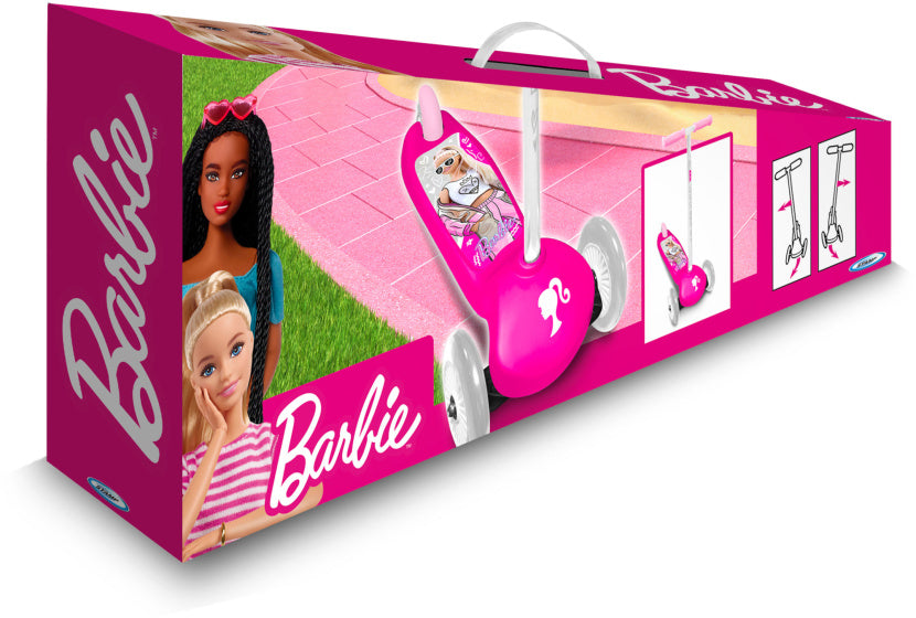 Mattel 3-wiel kinderstep meisjes voetrem roze