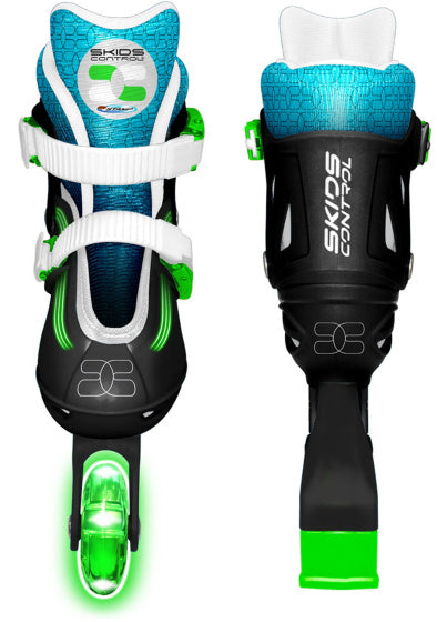 inline skates hardboot verstelbaar zwart maat 30-33
