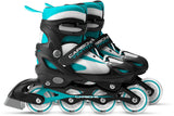 Skids control - Carbone inline skates semi-softboot verstelbaar zwart maat 34-37