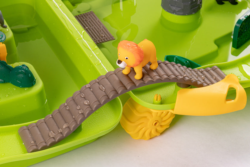 Starplay jungle water fun speelgoedkoffer groen 18-delig