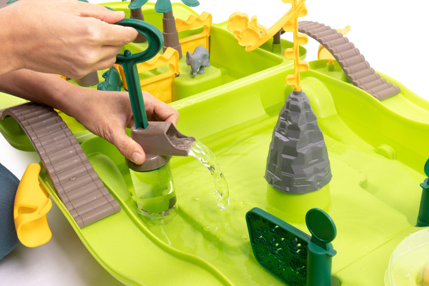 Starplay jungle water fun speelgoedkoffer groen 18-delig