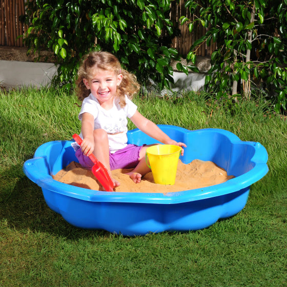 Starplay Sunflower Zandbak Waterbak 94 cm Blauw